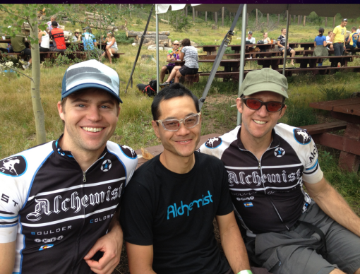 Team Alchemist at the Laramie Enduro post race.
