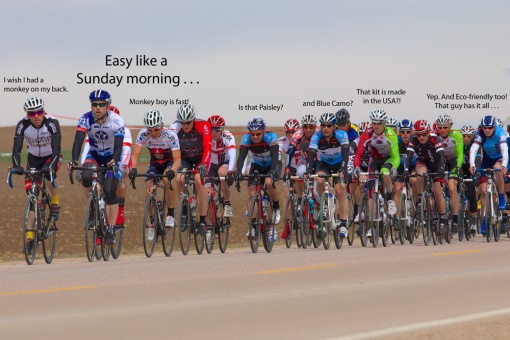 Sean leading the Weld County Road Race